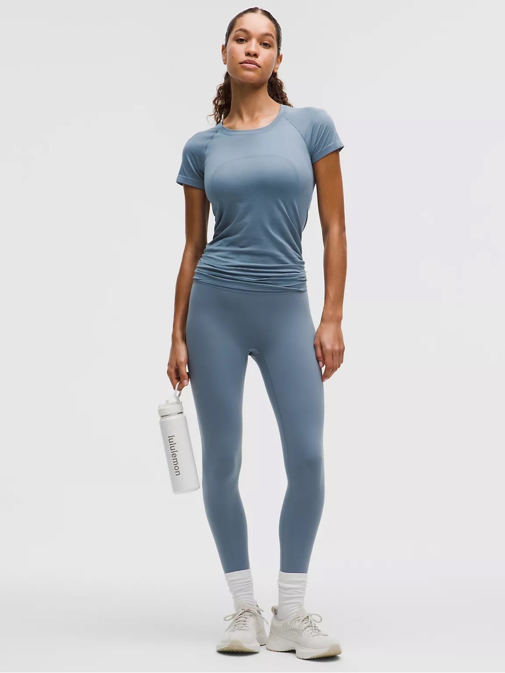 lululemon athletica NWOT Wunder Train Leggings Slate Blue Size 6
